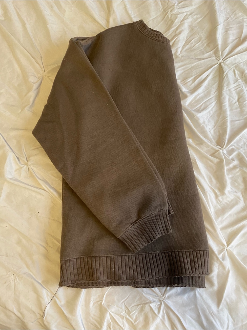Zara Brown Crewneck Sweatshirt